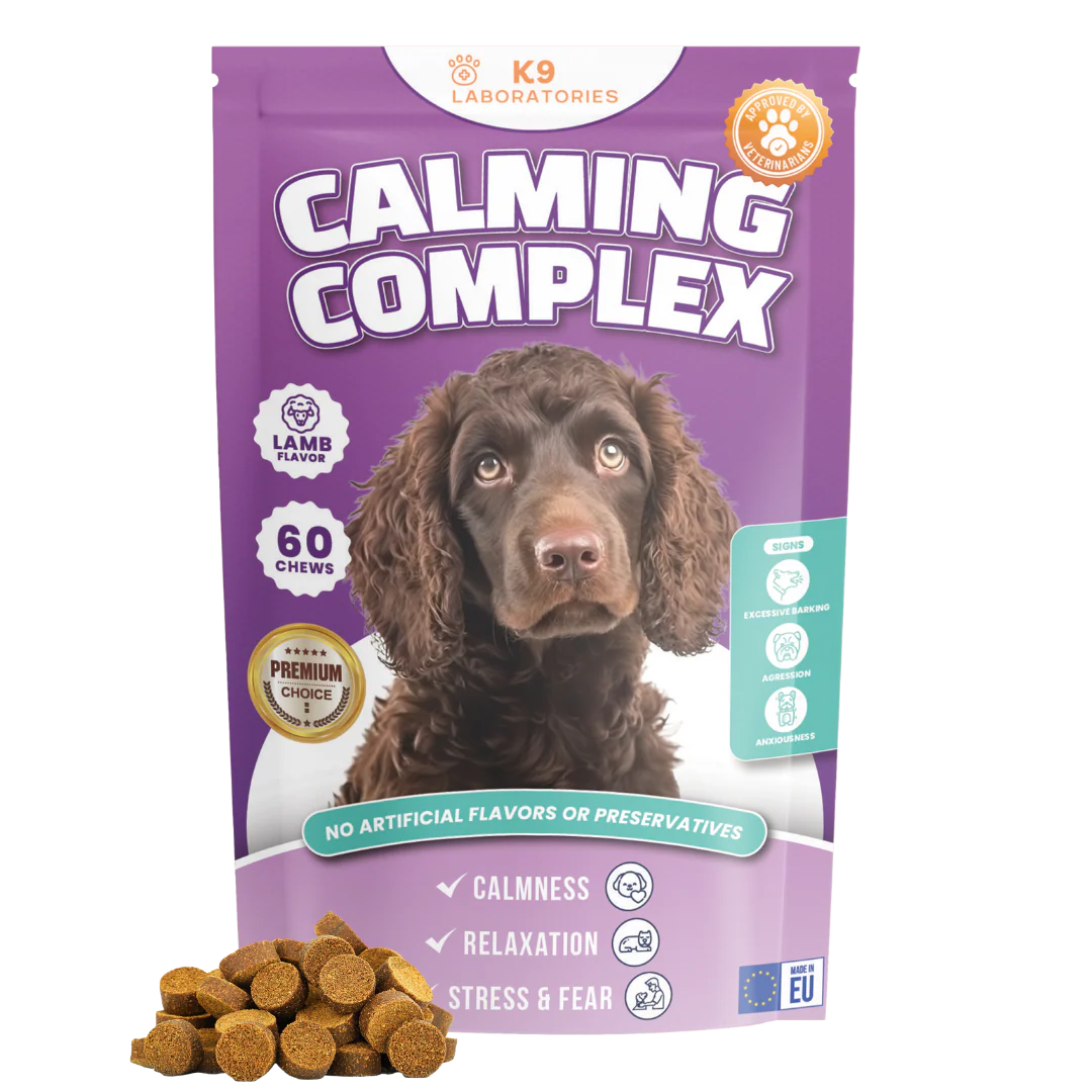 Calming Kausnack - Schnelle Hilfe bei Stressverhalten - natürliche Beruhigung - Weniger Bellen, mehr Balance