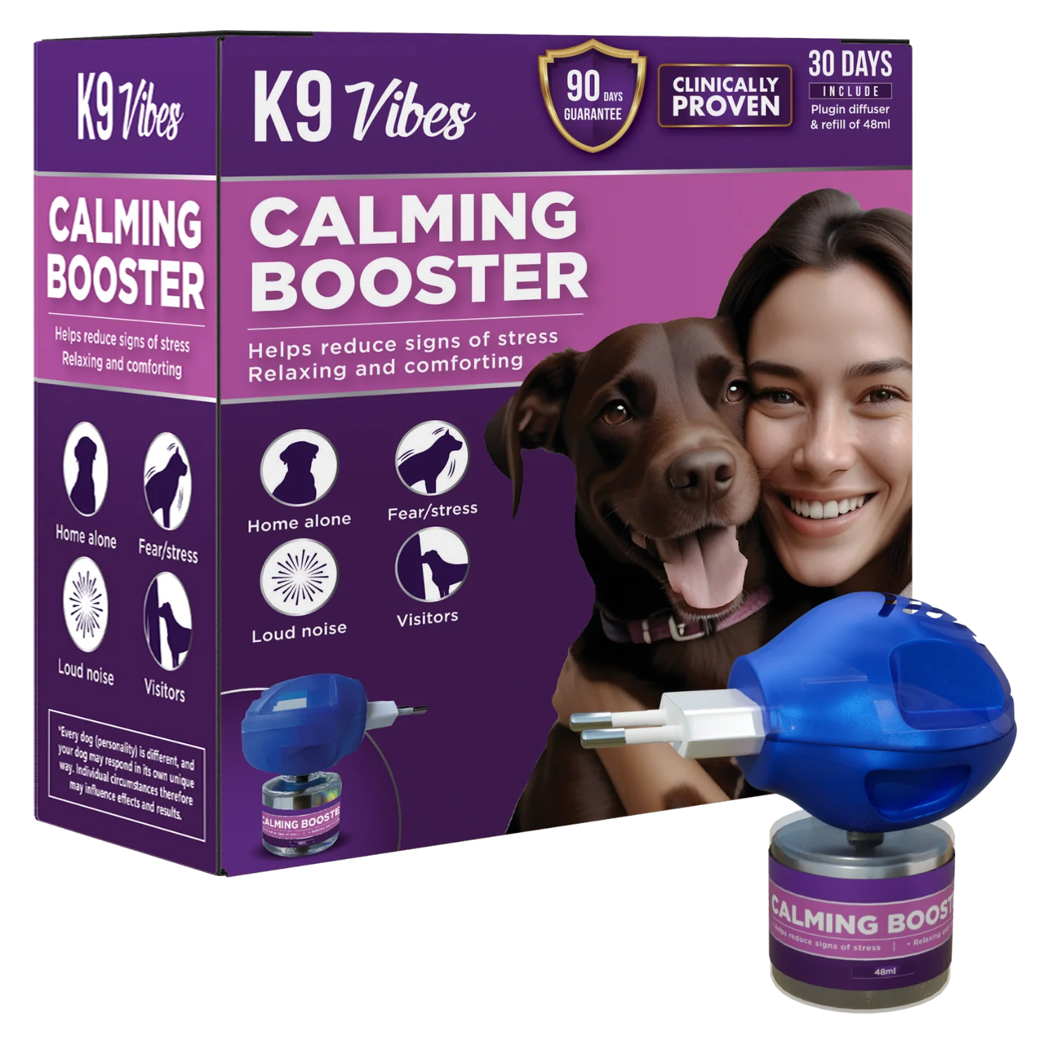 Beruhigungs-Verdampfer für Hunde mit Pheromonen