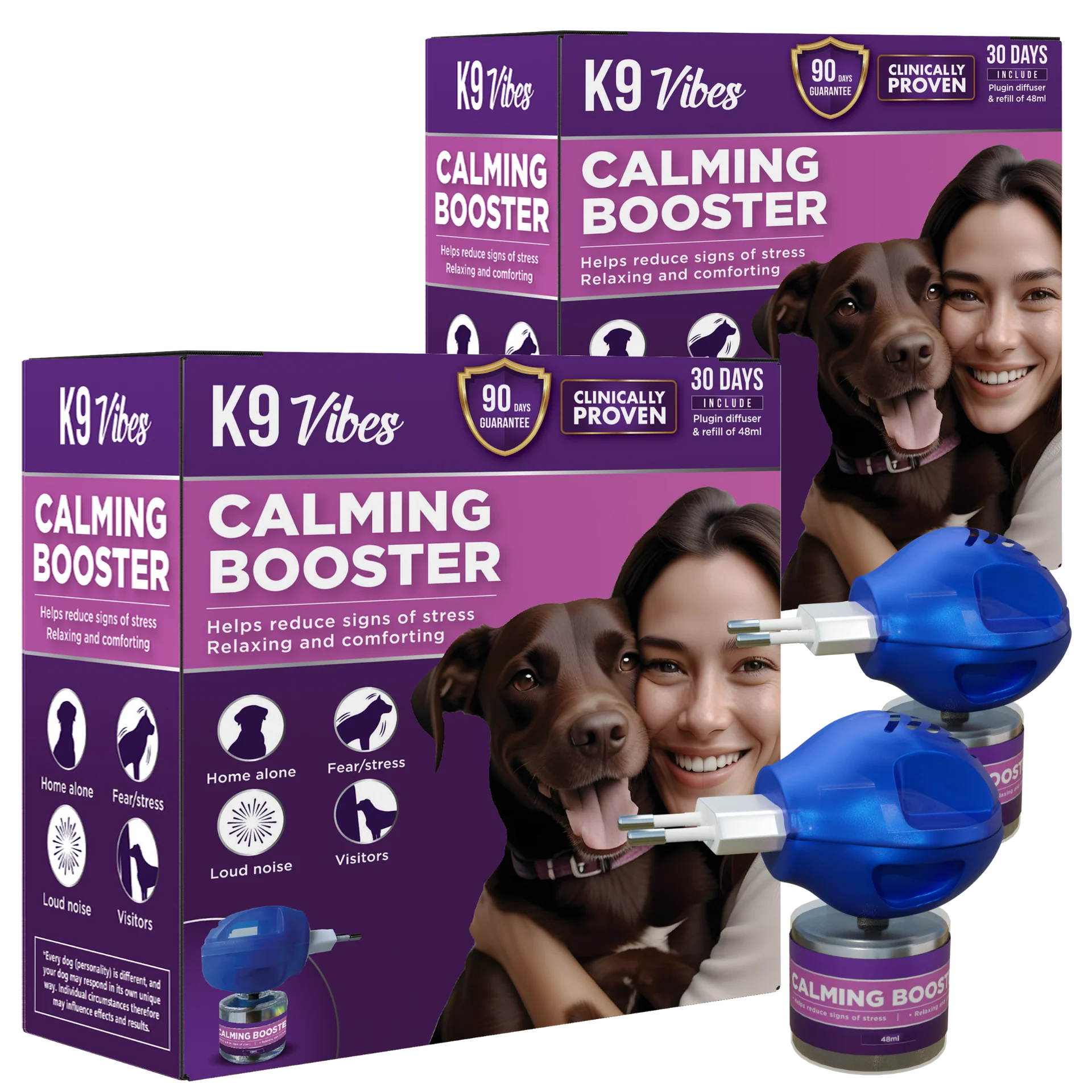 Beruhigungs-Verdampfer für Hunde mit Pheromonen
