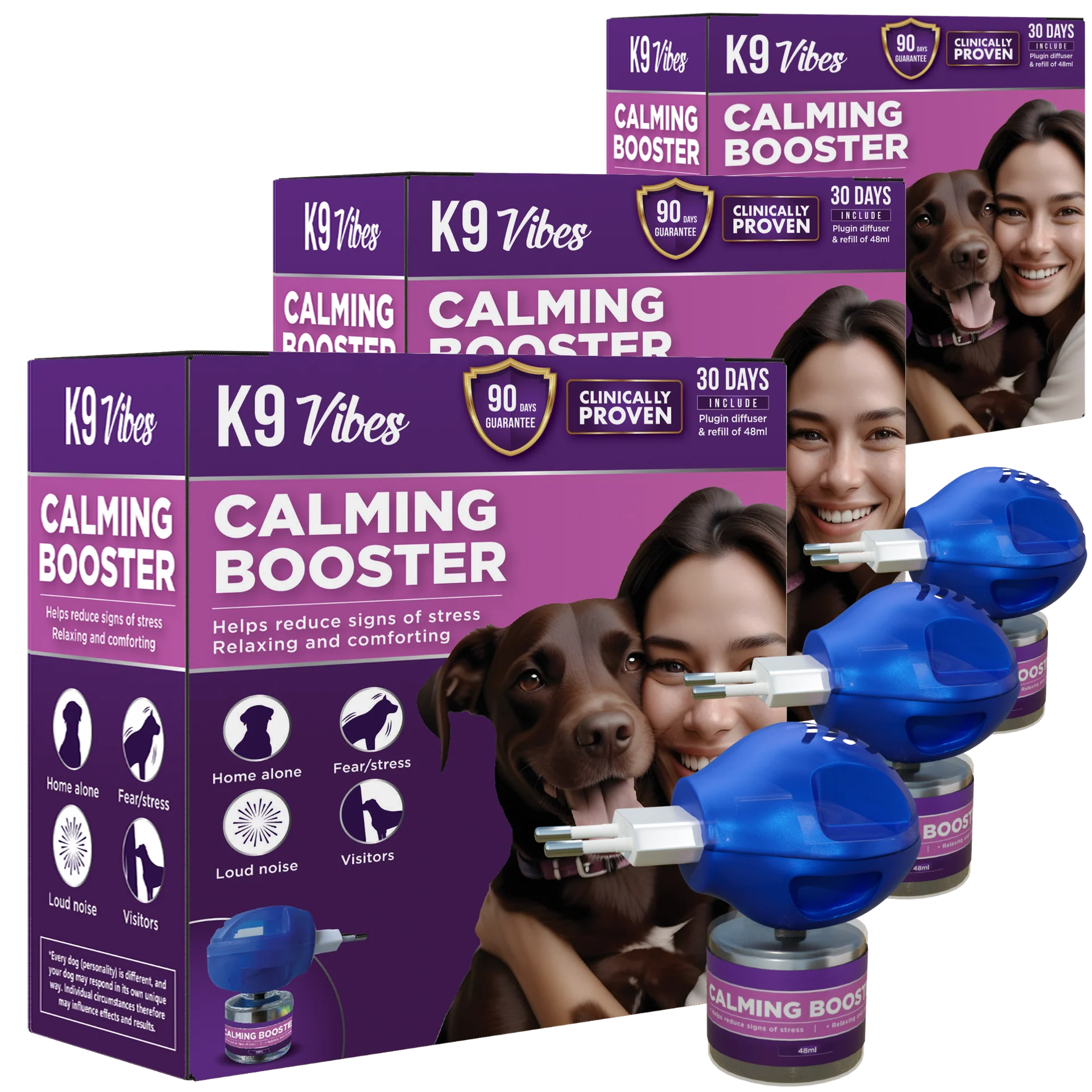 Beruhigungs-Verdampfer für Hunde mit Pheromonen