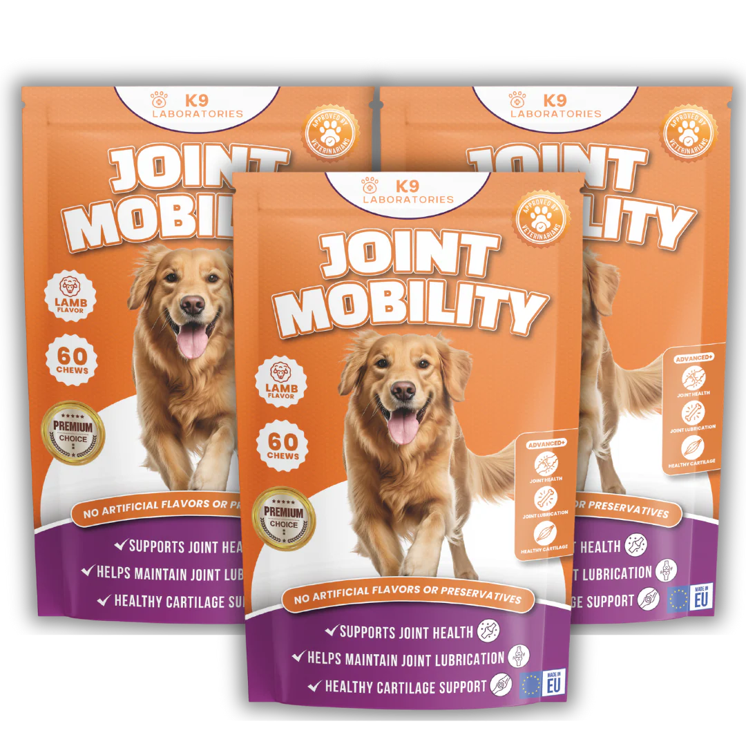 Joint Mobility Kausnack - Unterstützt Gelenke & Knochen - Lassen Sie Ihren Hund wieder springen & toben