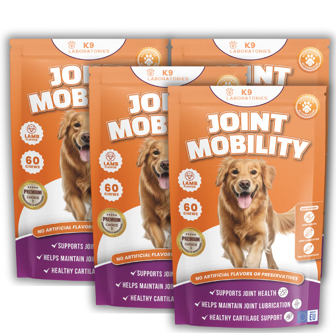 Joint Mobility Kausnack - Unterstützt Gelenke & Knochen - Lassen Sie Ihren Hund wieder springen & toben