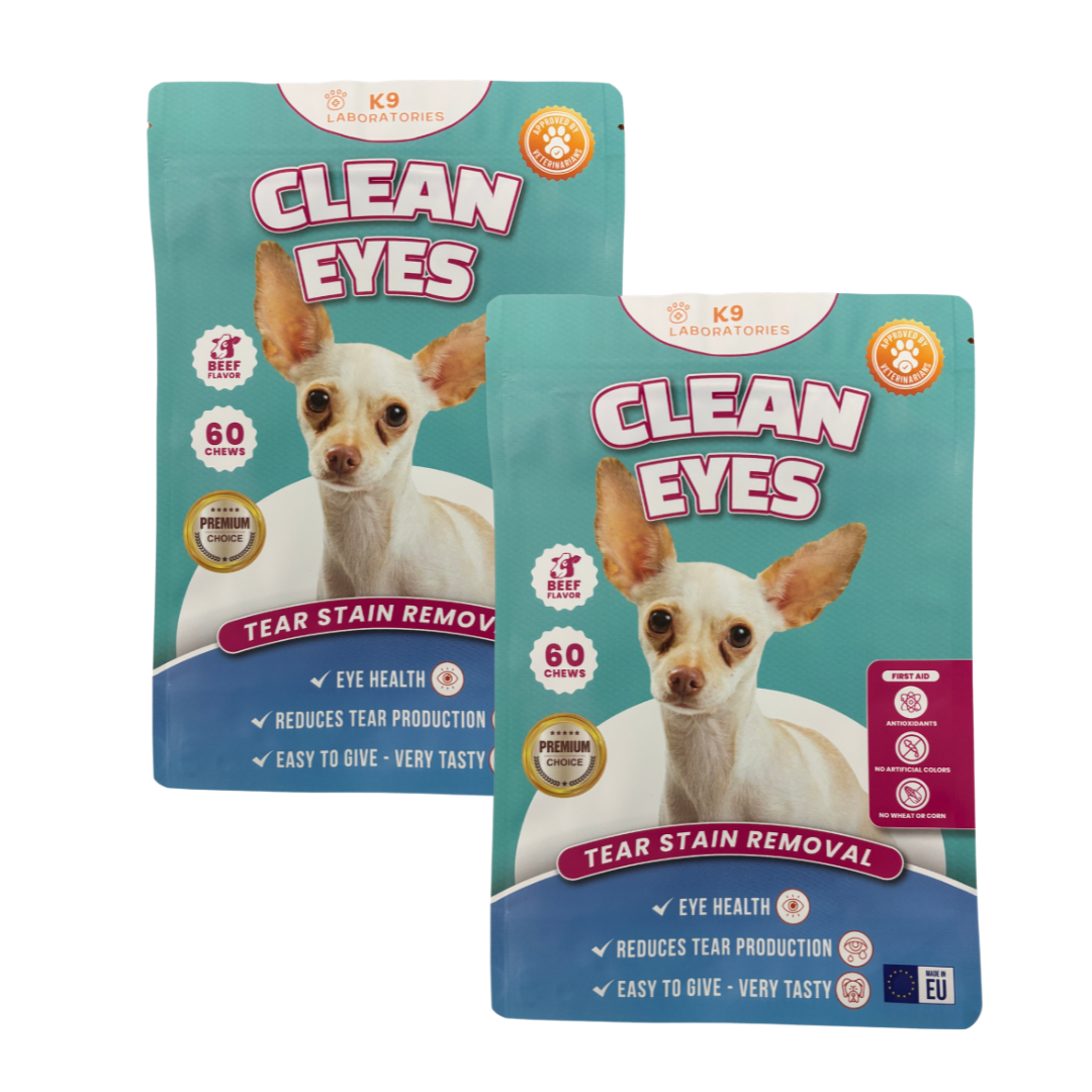 Clean Eyes Chews set aus 2