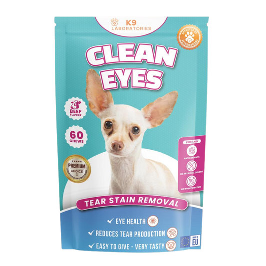 Clean Eyes Chews - Weg mit den dunklen Tränenrändern