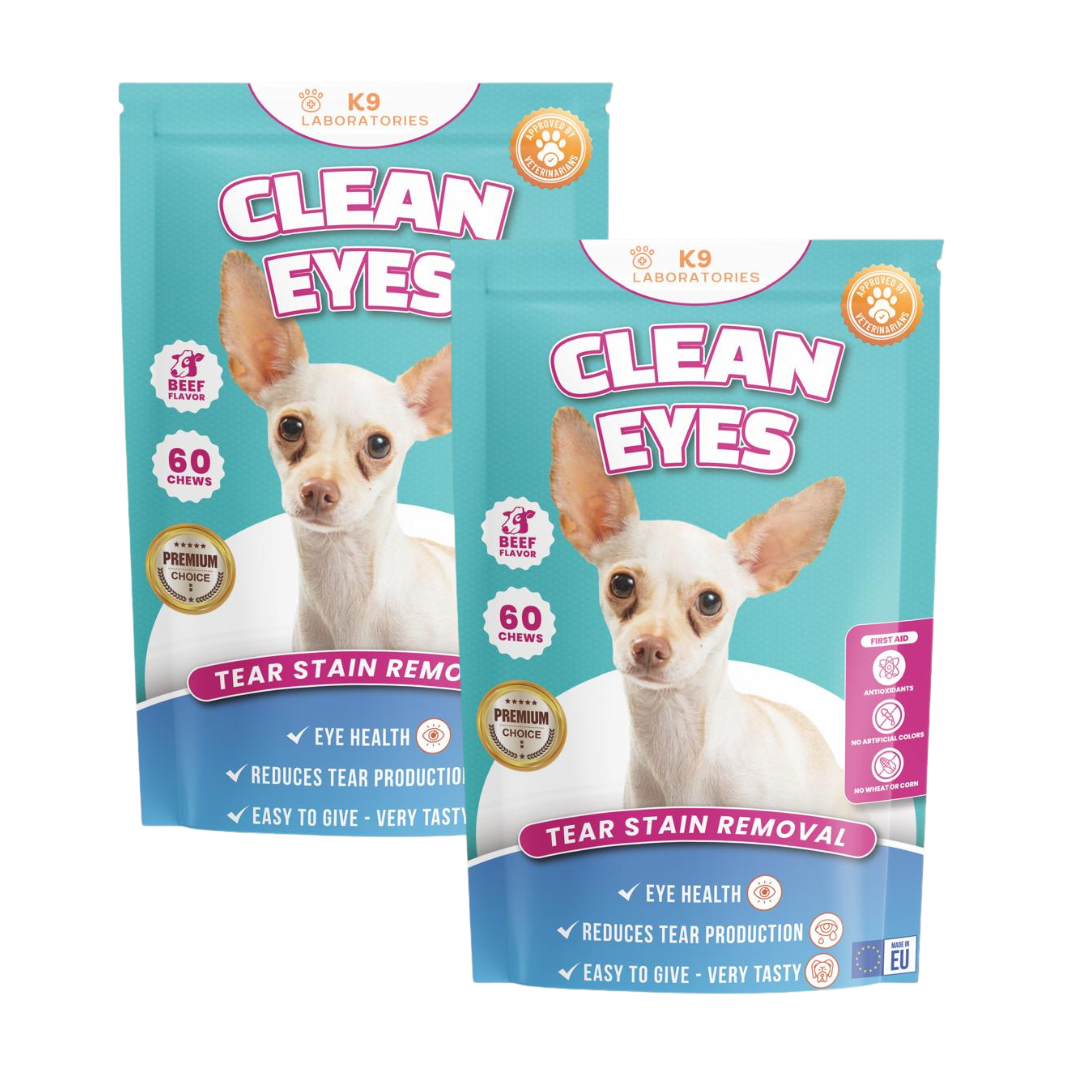 Clean Eyes Chews - Weg mit den dunklen Tränenrändern