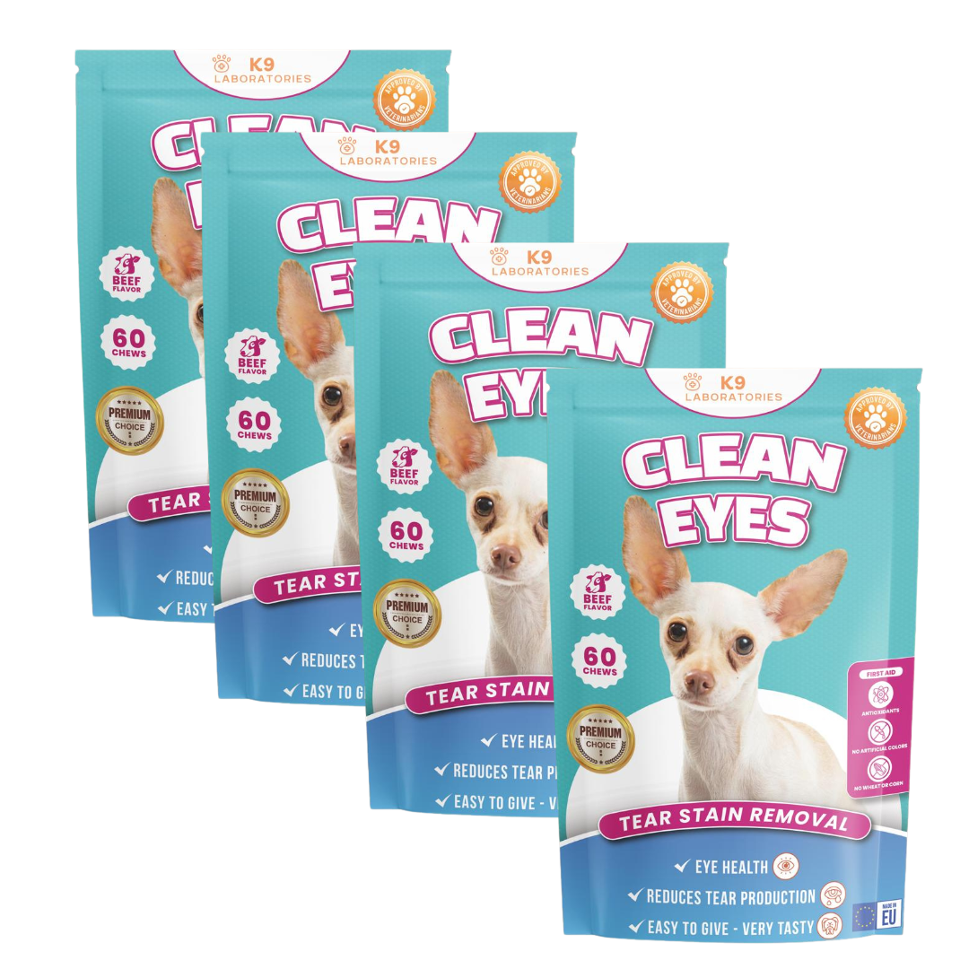Clean Eyes Chews - Weg mit den dunklen Tränenrändern