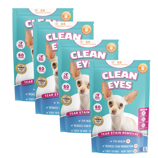 Clean Eyes Chews set aus 4
