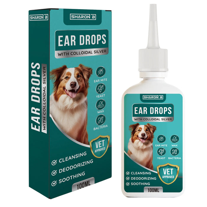 Ohrentropfen für Hunde mit kolloidalem Silber von K9 Laboratories