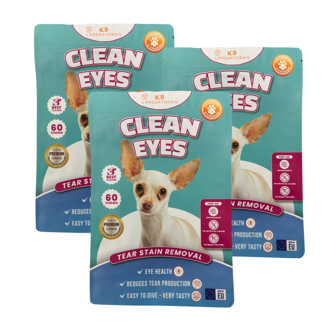 Clean Eyes Chews set aus 3