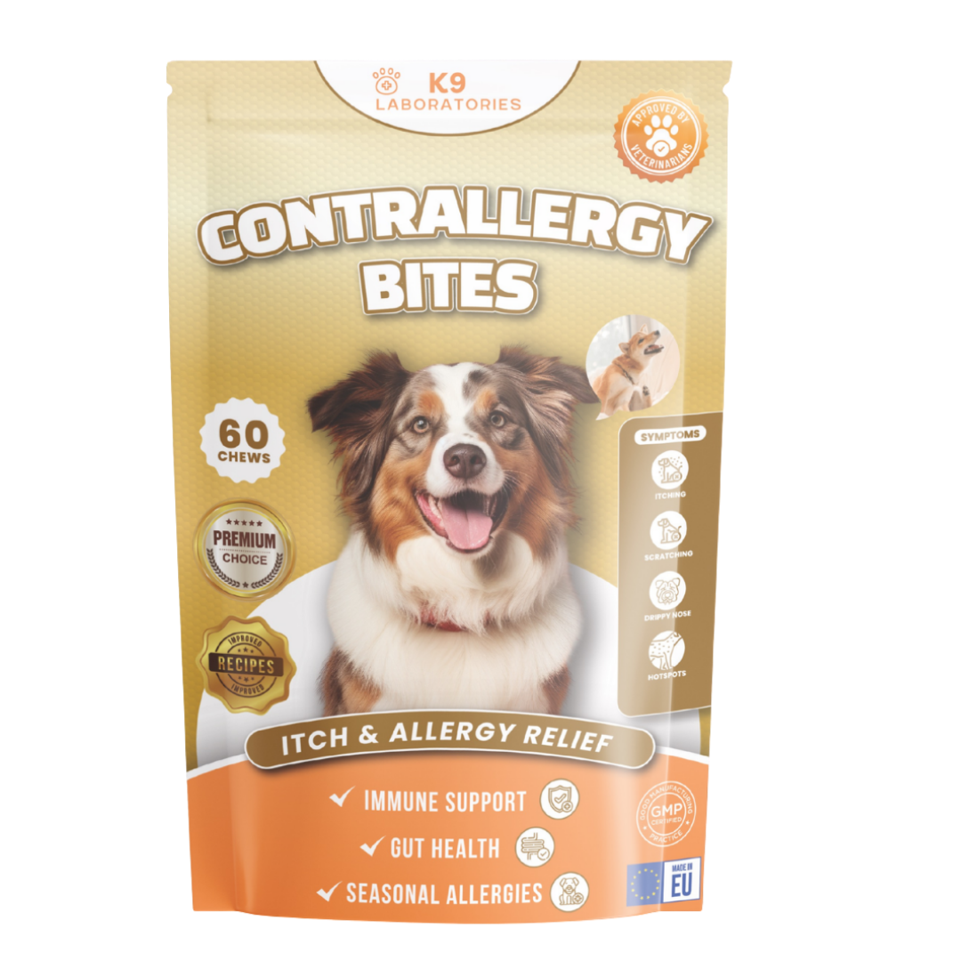 Contrallergy - Natürliches Antihistamin für deinen Hund - Beruhigt Haut & Immunsystem