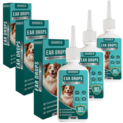 Ohrentropfen für Hunde mit kolloidalem Silber – 100 ml