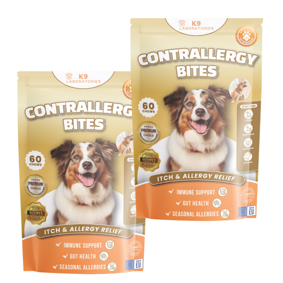 Contrallergy - Natürliches Antihistamin für deinen Hund - Beruhigt Haut & Immunsystem
