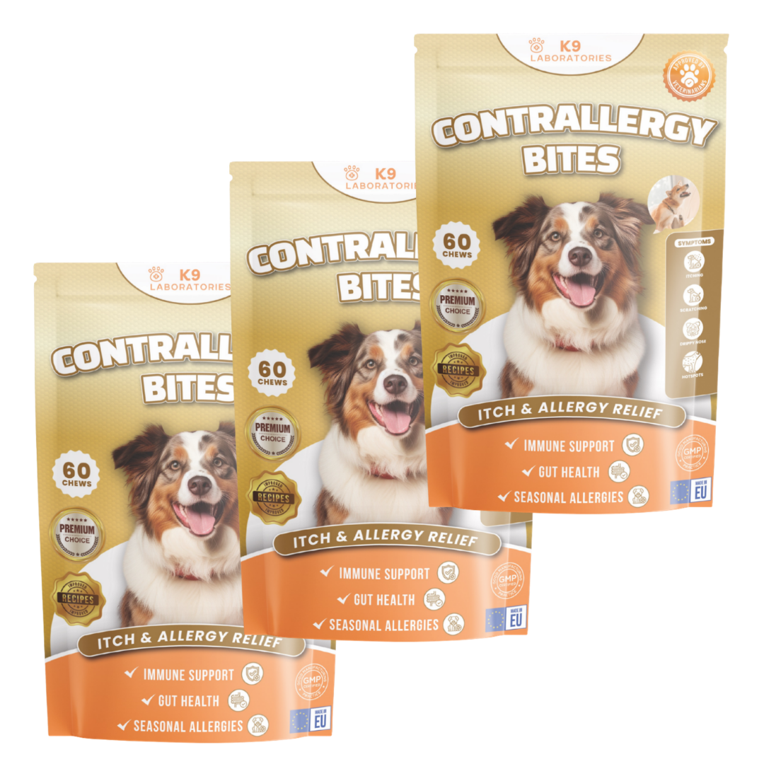 Contrallergy - Natürliches Antihistamin für deinen Hund - Beruhigt Haut & Immunsystem