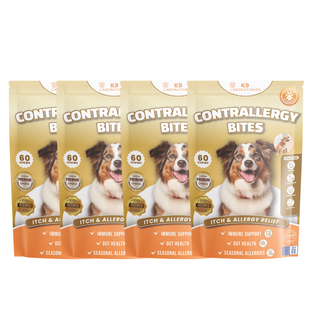 Contrallergy - Natürliches Antihistamin für deinen Hund - Beruhigt Haut & Immunsystem