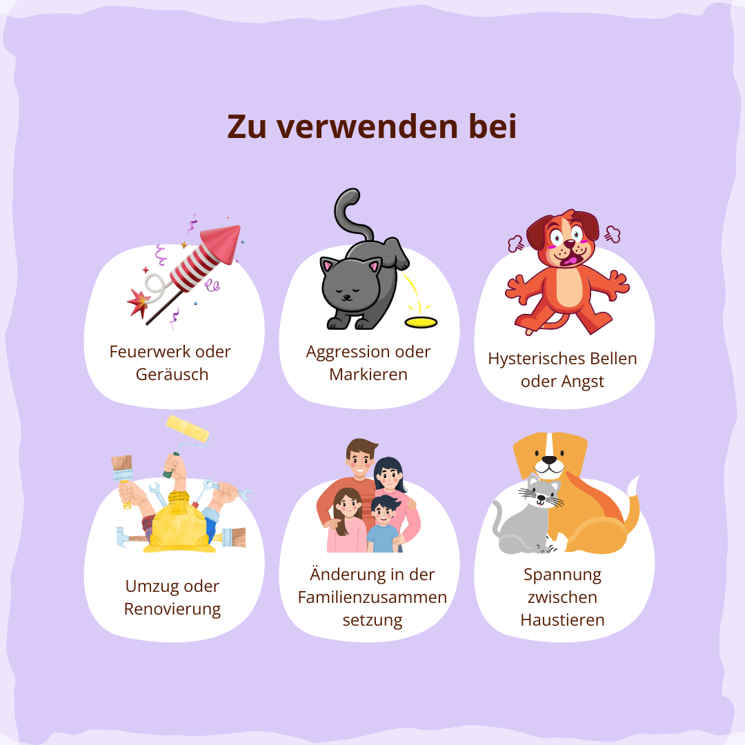Beruhigungshalsband für Hunde mit Pheromonen