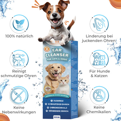 Ohrreiniger für Hunde mit Aloe Vera – 237 ml
