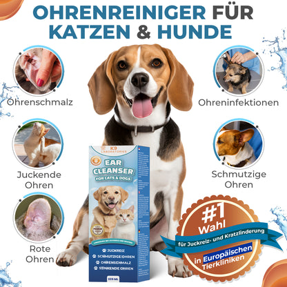 Ohrreiniger für Hunde mit Aloe Vera – 237 ml