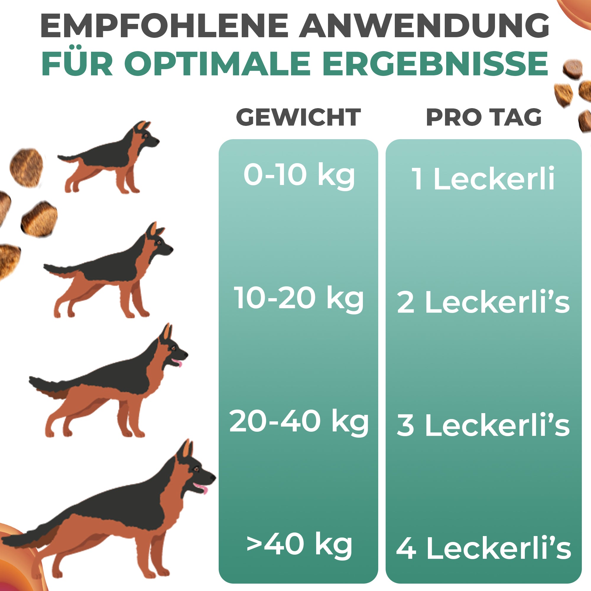 Mega Multivitamine Kausnack - Power für jeden Tag - Kraftpaket für Fell, Knochen & Herz